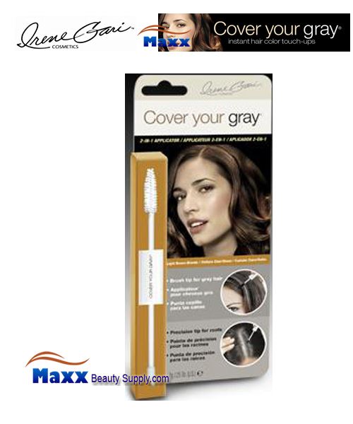 Fisk Irene Gari Cover your Gray 2 in 1 Hair Color Touch up Wand 0.5oz